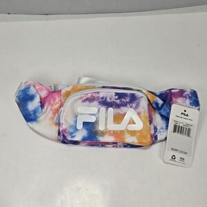 Fila Heritage Logo Tie-Dye Fanny Waist Pack Crossbody Bag One Size Multi Avail